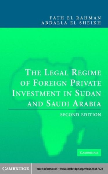 Produktbild: Legal Regime of Foreign Private Investment in Sudan and Saudi Arabia