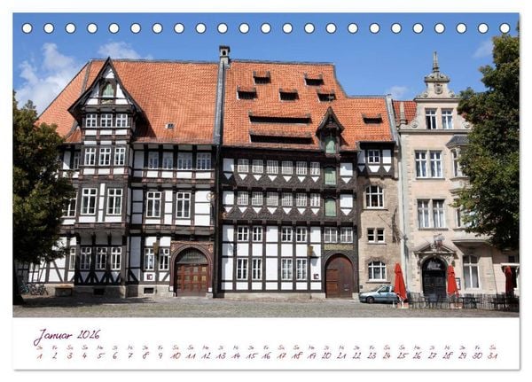 Produktbild: Braunschweig Im Zeichen des L&ouml;wen (Tischkalender 2026 DIN A5 quer), CALVENDO Monatskalender