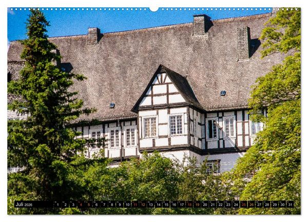 Produktbild: Arnsberg in Westfalen (hochwertiger Premium Wandkalender 2026 DIN A2 quer), Kunstdruck in Hochglanz