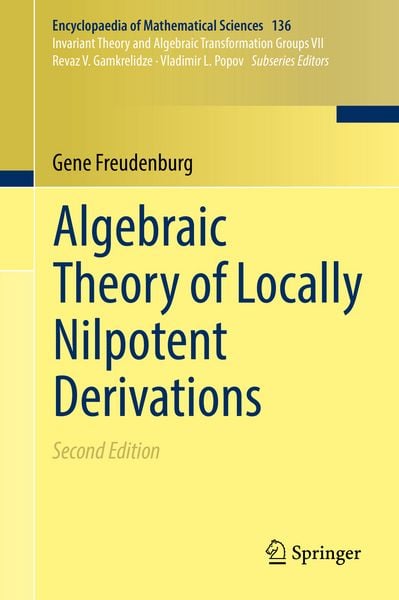 Produktbild: Algebraic Theory of Locally Nilpotent Derivations