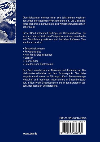 Produktbild: Die Vielfalt der Dienstleistungs&ouml;konomik