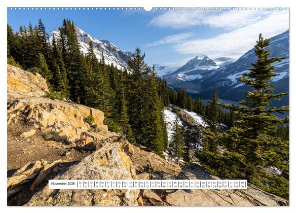 Produktbild: Die Kanadischen Rocky Mountains (hochwertiger Premium Wandkalender 2026 DIN A2 quer), Kunstdruck in Hochglanz