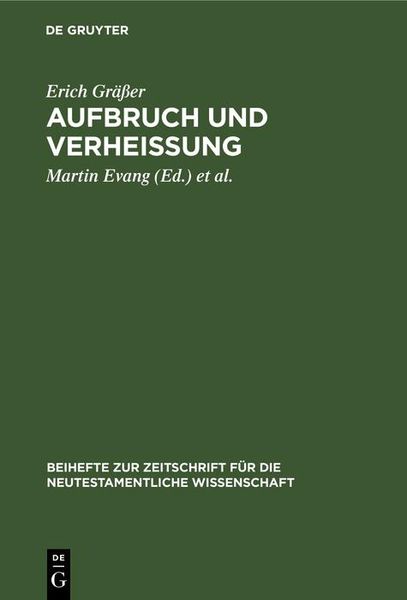 Produktbild: Aufbruch und Verhei&szlig;ung