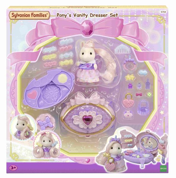 Produktbild: Sylvanian Families 5704 - Schminkkommode mit Pony Figur
