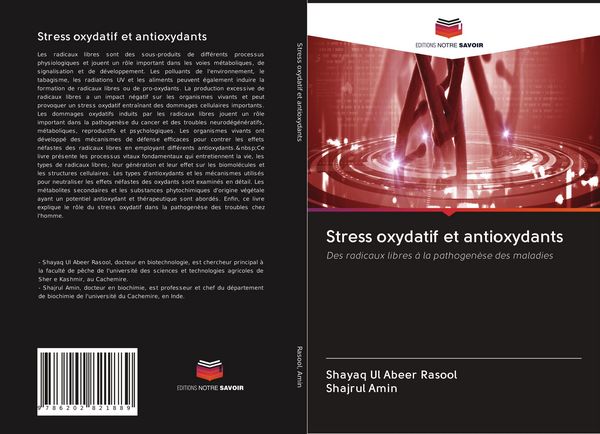 Produktbild: Stress oxydatif et antioxydants