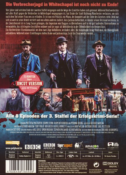 Produktbild: Ripper Street - Staffel 3 - Uncut Version [3 DVDs]