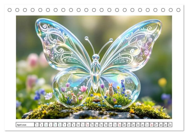 Produktbild: Geschichten im Glas (Tischkalender 2026 DIN A5 quer), CALVENDO Monatskalender