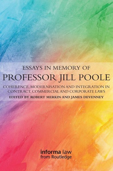 Produktbild: Essays in Memory of Professor Jill Poole