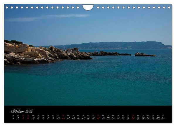 Produktbild: Blaues Sardinien (Wandkalender 2026 DIN A4 quer), CALVENDO Monatskalender