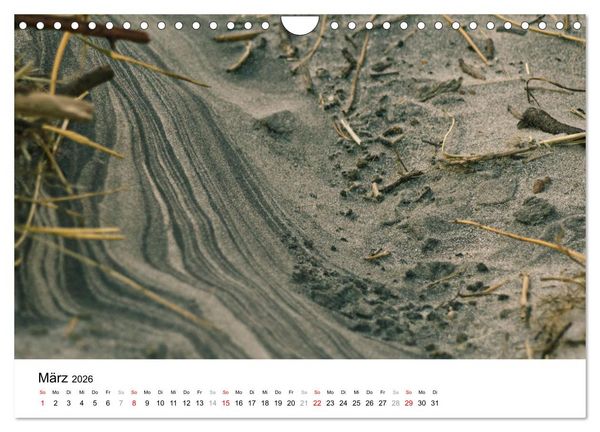 Produktbild: D&uuml;nenmomente - Ein Tag in den D&uuml;nen Nordj&uuml;tlands (Wandkalender 2026 DIN A4 quer), CALVENDO Monatskalender