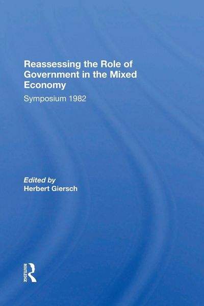 Produktbild: Reassessing/ Avail.hc.only! The Mixed Economy