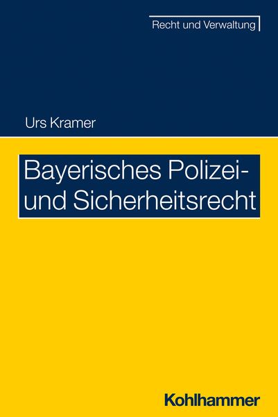 Produktbild: Bayerisches Polizei- und Sicherheitsrecht