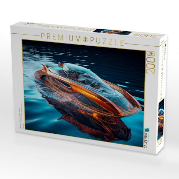 Produktbild: CALVENDO Puzzle Yachten - Perfektion auf dem Wasser | 2000 Teile Lege-Gr&ouml;&szlig;e 90x67cm Foto-Puzzle f&uuml;r gl&uuml;ckliche Stunden