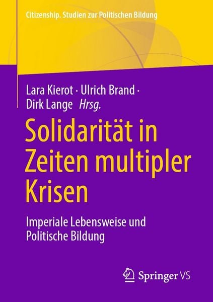 Produktbild: Solidarit&auml;t in Zeiten multipler Krisen