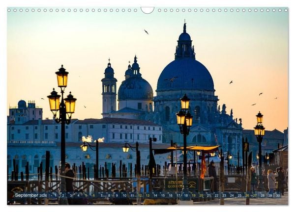 Produktbild: Venedig - eine Stadt f&uuml;r Tr&auml;umer (Wandkalender 2026 DIN A3 quer), CALVENDO Monatskalender