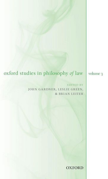 Produktbild: Oxford Studies in Philosophy of Law Volume 3