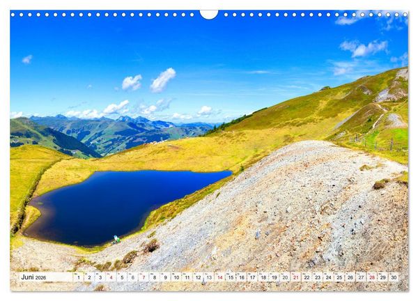 Produktbild: Gr&uuml;&szlig;e aus Hinterglemm (Wandkalender 2026 DIN A3 quer), CALVENDO Monatskalender