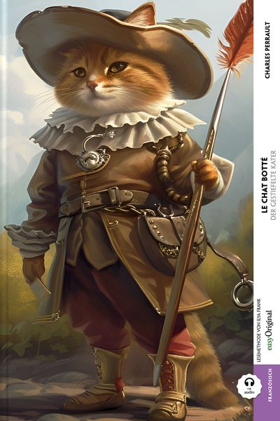 Produktbild: Le Chat bott&eacute; / Der gestiefelte Kater (Buch + Audio-Online) - Frank-Lesemethode - Kommentierte zweisprachige Ausgabe Franz&ouml;sisch-Deutsch