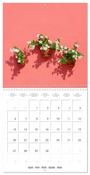 Produktbild: Leaves and flowers of Burano (Wall Calendar 2026 12 &times; 12 Inch) CALVENDO 12 Month Wall Calendar