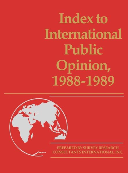 Produktbild: Index to International Public Opinion, 1988-1989