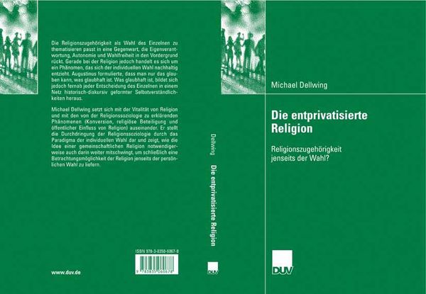 Produktbild: Die entprivatisierte Religion