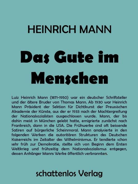 Produktbild: Das Gute im Menschen