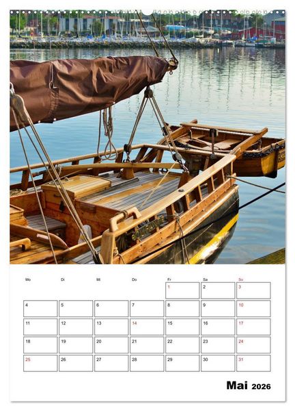 Produktbild: Marina Heiligenhafen (Wandkalender 2026 DIN A2 hoch), CALVENDO Monatskalender