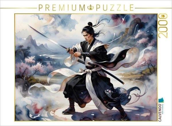 CALVENDO Puzzle Ein Motiv aus dem Kalender Im Schatten des Katana | 2000 Teile Lege-Größe 90x67cm Foto-Puzzle für glückliche Stunden