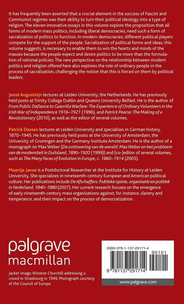 Produktbild: Political Religion Beyond Totalitarianism