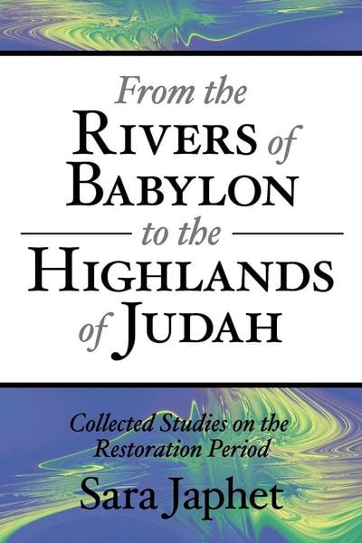 Produktbild: From the Rivers of Babylon to the Highlands of Judah