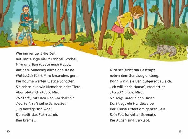 Produktbild: Leseprofis &ndash; Ein kleiner Wolf braucht Hilfe, 2. Klasse
