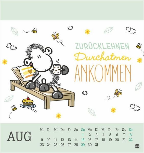 Produktbild: sheepworld Postkartenkalender 2027
