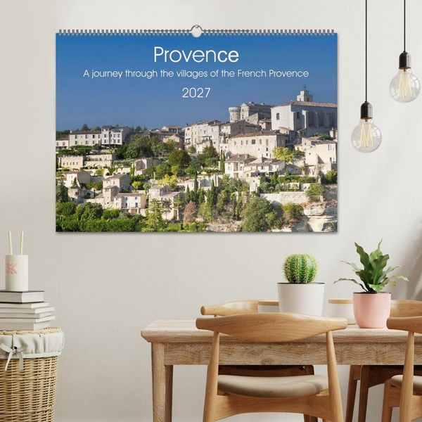 Produktbild: Provence. A journey through the villages of the French Provence (Wall Calendar 2027 DIN A2 landscape), CALVENDO 12 Month Wall Calendar