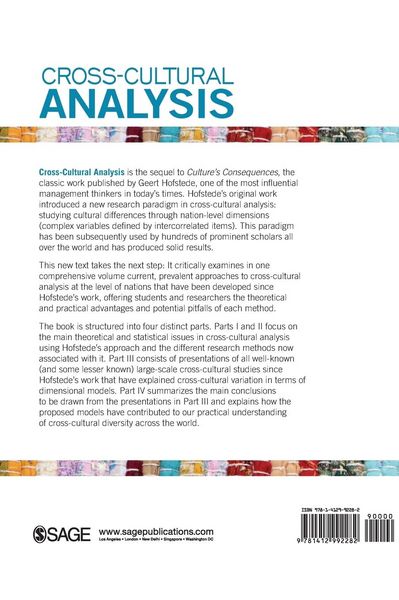 Produktbild: Cross-Cultural Analysis
