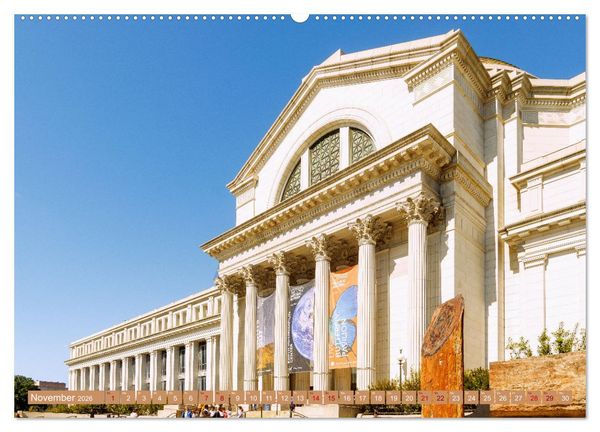 Produktbild: Washington, D.C., Hauptstadtzauber der USA (Wandkalender 2026 DIN A2 quer), CALVENDO Monatskalender