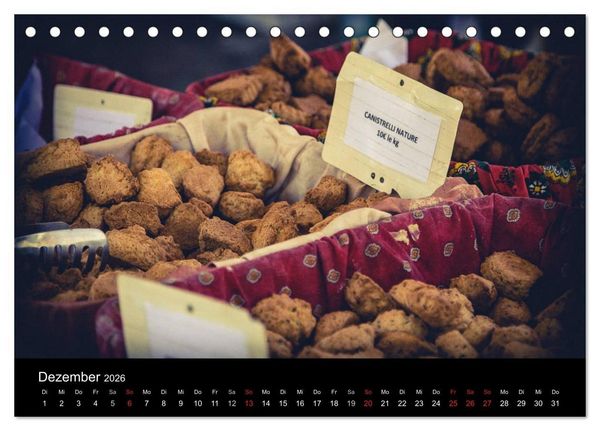 Produktbild: Erlebnis der Sinne - Franz&ouml;sischer Markt auf Korsika (Tischkalender 2026 DIN A5 quer), CALVENDO Monatskalender