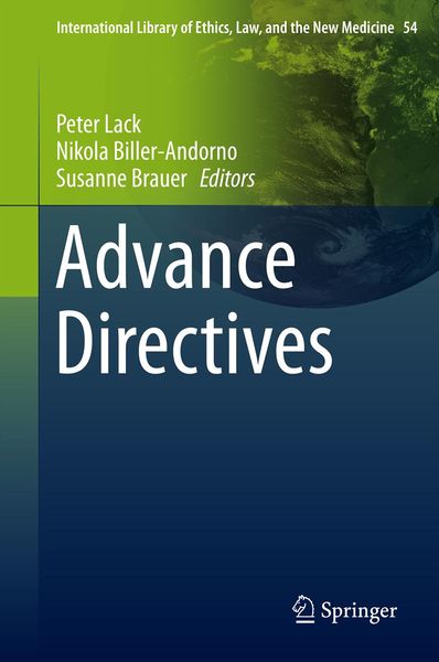 Produktbild: Advance Directives