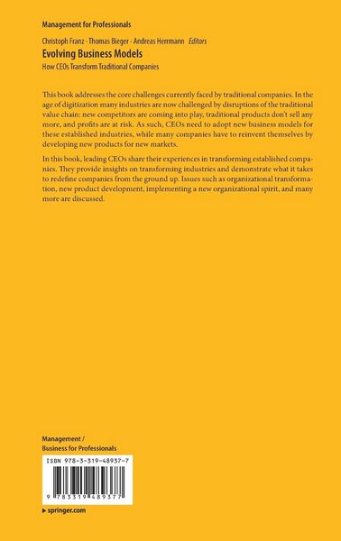 Produktbild: Evolving Business Models