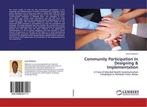 Produktbild: Community Participation In Designing & Implementation