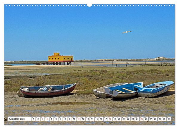 Produktbild: Portugal - Die Algarve vom Cabo de Sao Vicente bis Tavira (Wandkalender 2026 DIN A2 quer), CALVENDO Monatskalender