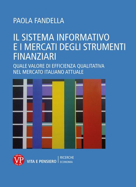 Produktbild: Il sistema informativo e i mercati degli strumenti finanziari