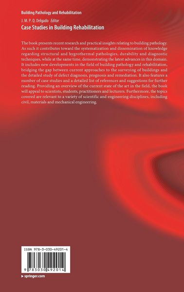 Produktbild: Case Studies in Building Rehabilitation