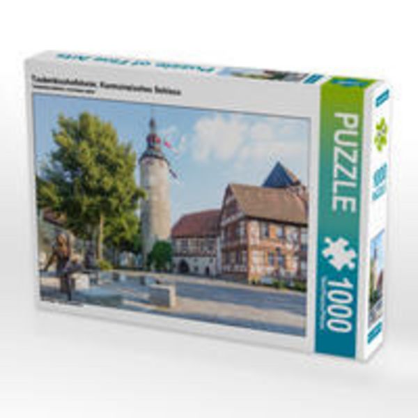 CALVENDO Puzzle Tauberbischofsheim, Kurmainzisches Schloss 1000 Teile Lege-Größe 64 x 48 cm Foto-Puzzle Bild von N N