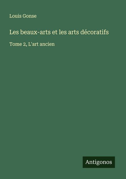 Produktbild: Les beaux-arts et les arts d&eacute;coratifs