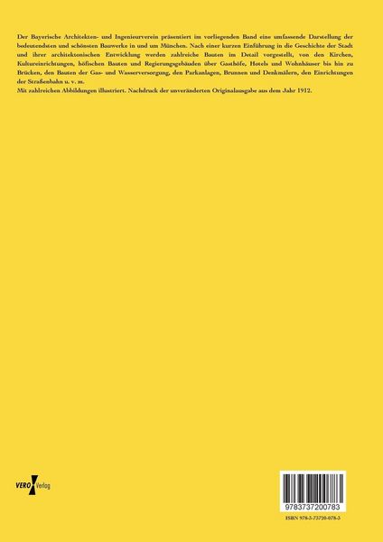 Produktbild: M&uuml;nchen und seine Bauten