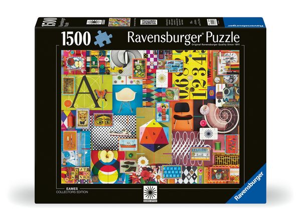Produktbild: Erwachsenenpuzzle 1500 Teile - Eames House of Cards