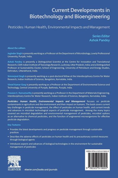 Produktbild: Current Developments in Biotechnology and Bioengineering