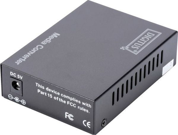 Produktbild: Digitus DN-82010-1 LAN, ST Simplex Netzwerk-Medienkonverter 100MBit/s