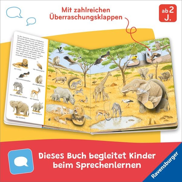 Produktbild: Mein Sachen suchen Wimmelbuch: Tiere und ihre Kinder