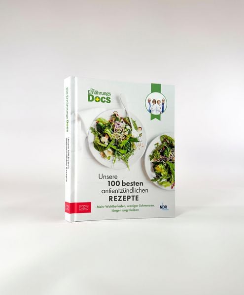 Produktbild: Die Ernährungs-Docs – Unsere 100 besten antientzündlichen Rezepte